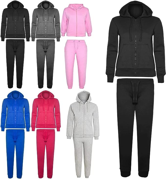 Girls cheap plain tracksuit